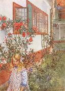 Carl Larsson Ingrid W. Spain oil painting artist